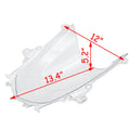 Clear Double Bubble Windshield for Yamaha YZF 1000 R1 (2015–2016)