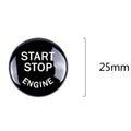 Engine Button Cover for Auto Replacement (Black Interior)
