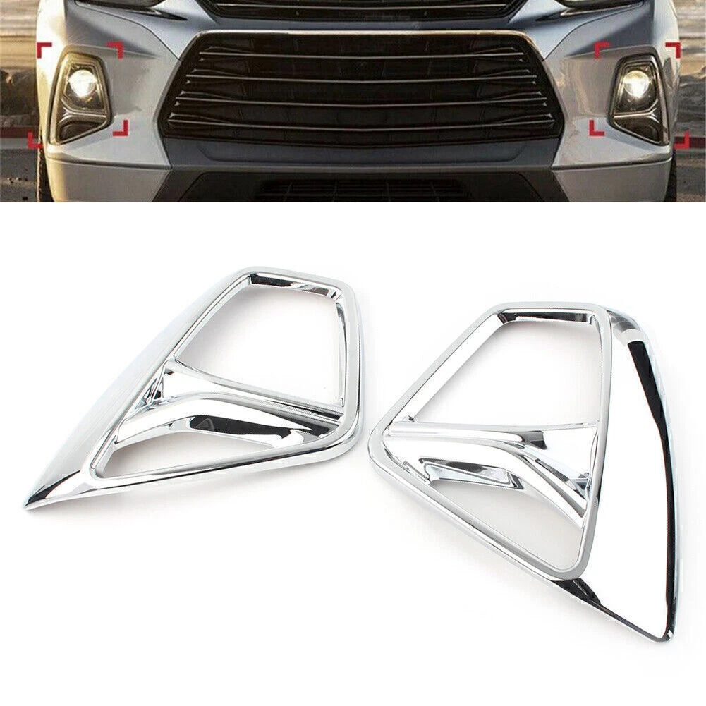 Chrome Front Fog Light Frame for Chevrolet Blazer (2019–2020)