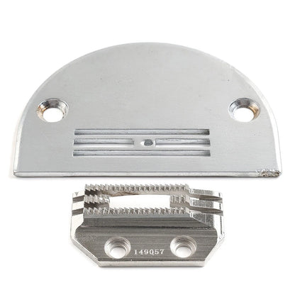 Needle Plate & Feed Dog for Industrial Single Needle Machines