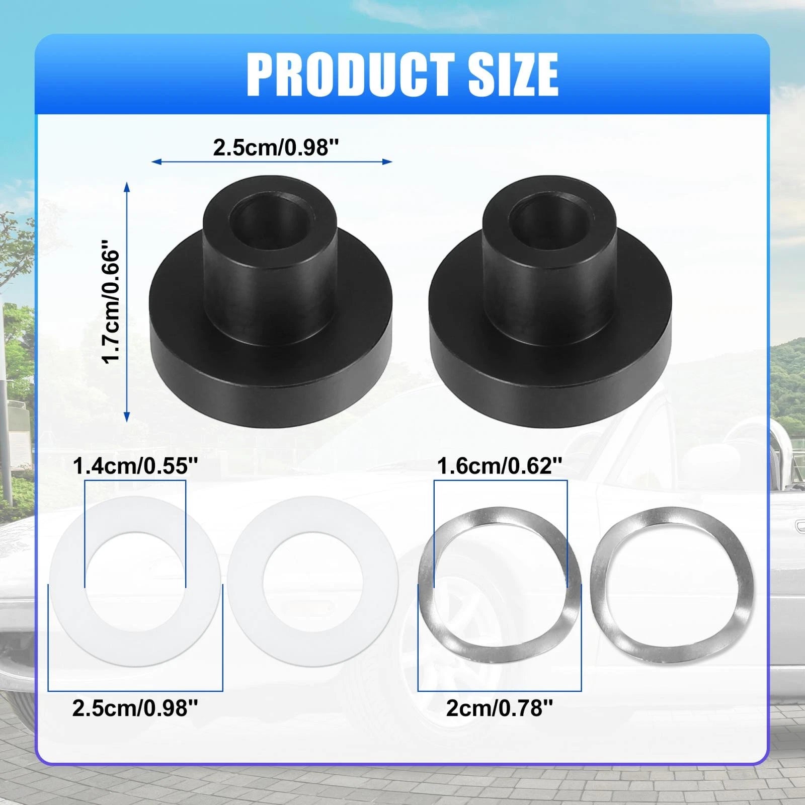 Car Window Bushings Kit for Mazda Miata (1990–2005) Replacement Set