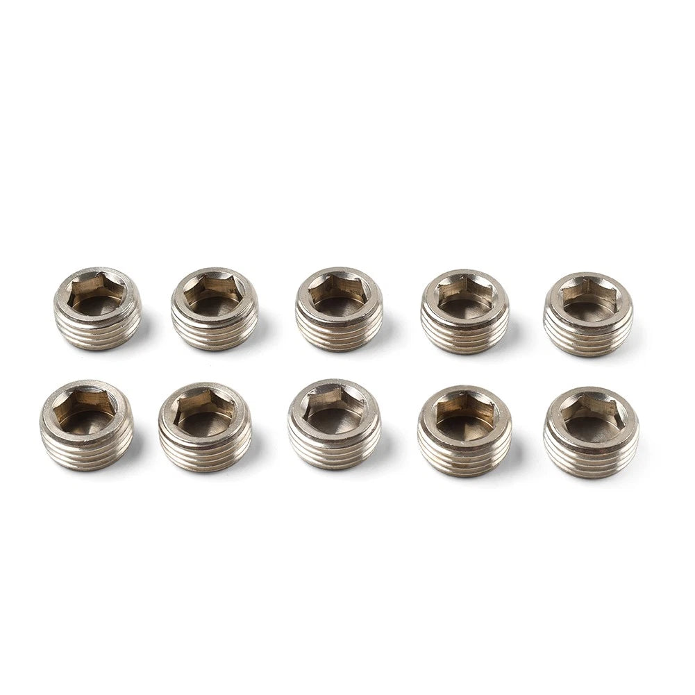 10pcs Hex Counter Sunk Plug Air Pipe Fitting 1/2 Inch G Male Adapter