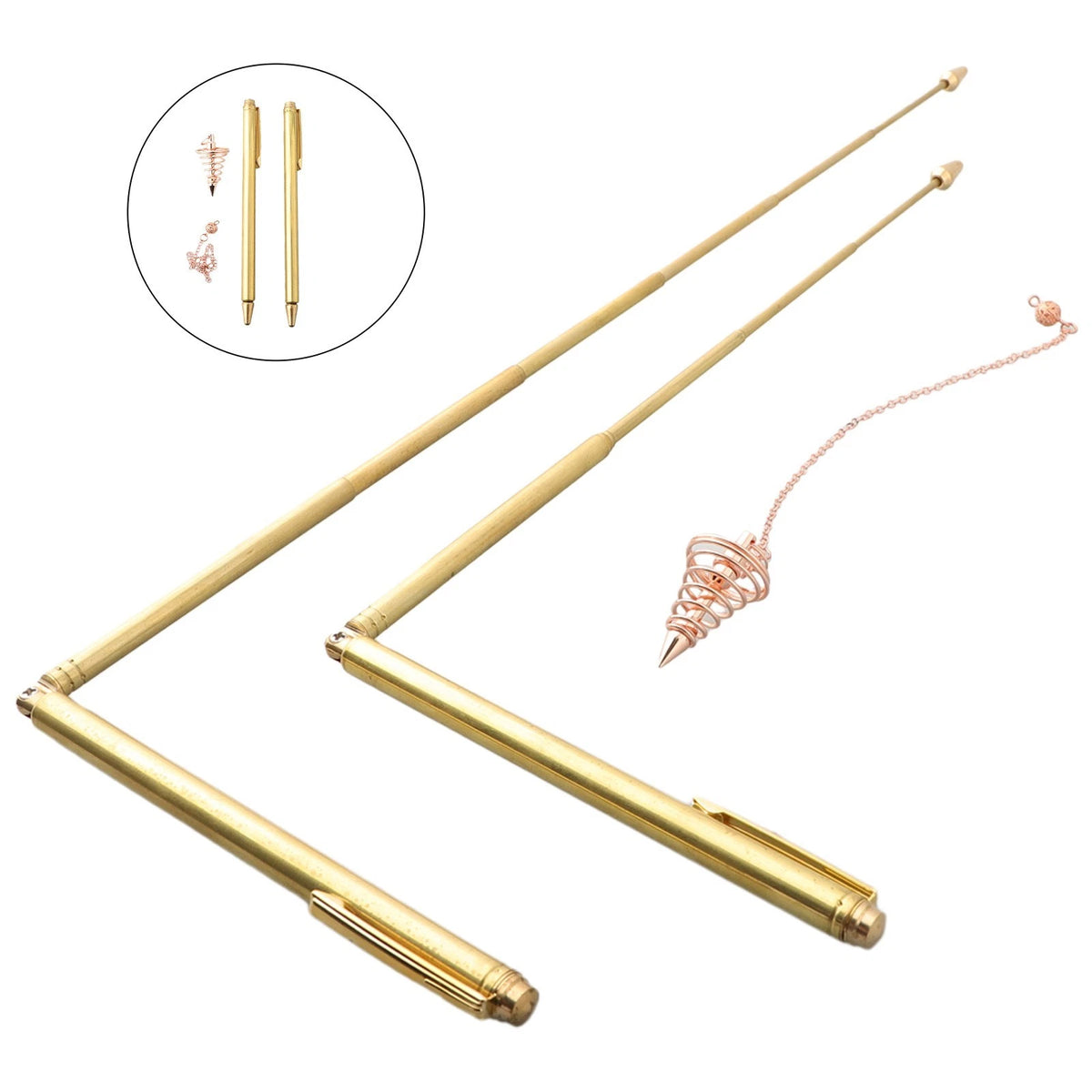 Adjustable Dowsing Rod for Prospectors and Explorers