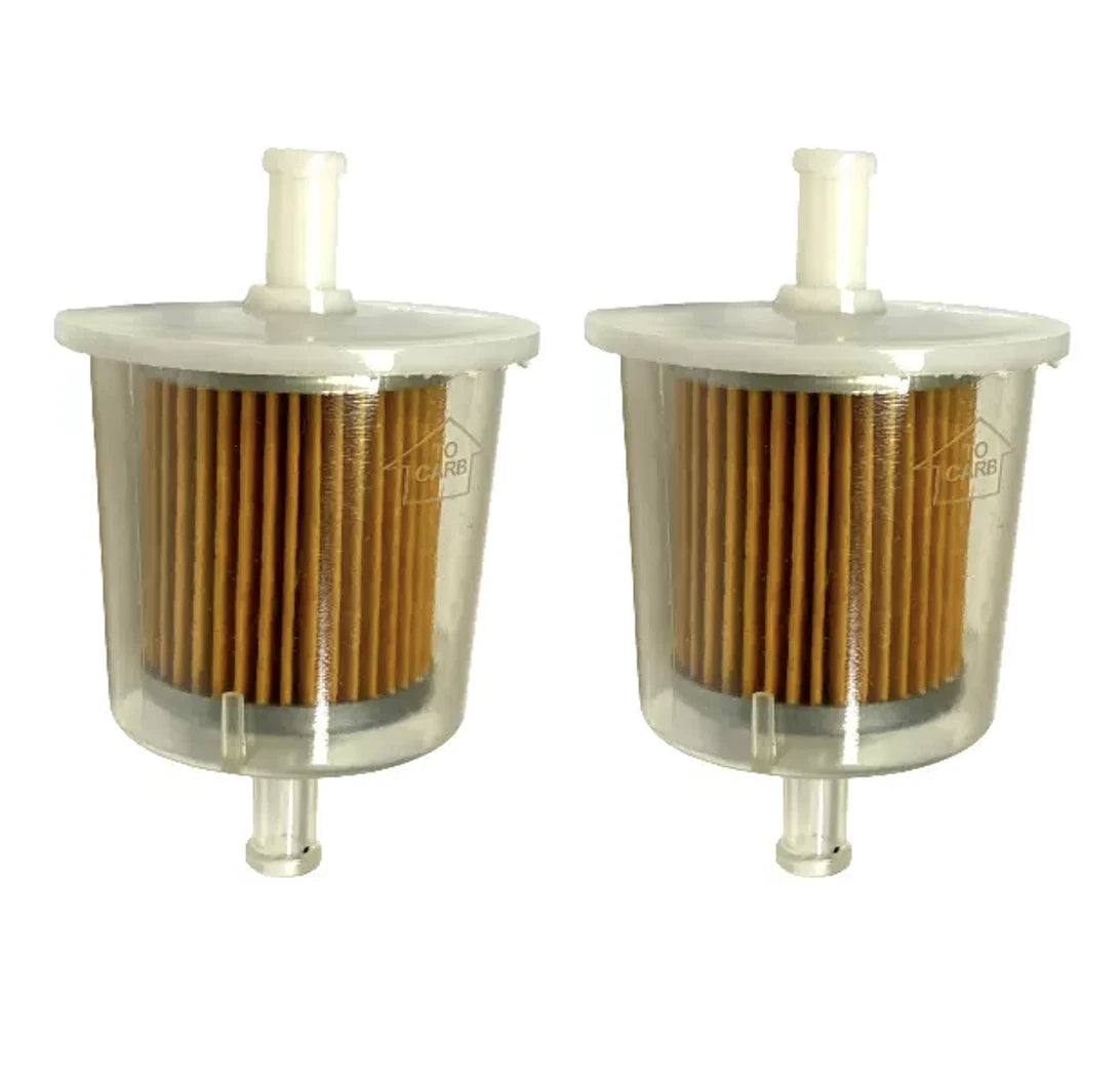 2Pcs Fuel Filter Assembly for Johnson Evinrude OMC Outboard (5005266, 5007326, 5007335)