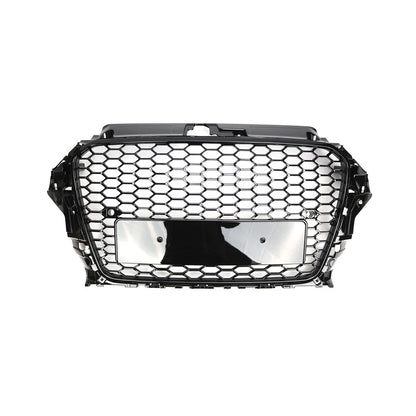 Front Bumper Radiator Grille Mesh for Audi A3 S3 8V (2013–2016)