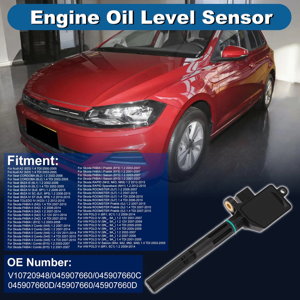 Engine Oil Level Sensor for Audi A2 (8Z0) 1.4 TDI V10720948