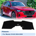 Dash Cover for Mazda CX-60 2024–2026 Dashboard Cover Polyester Black