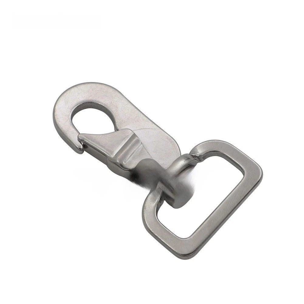 304 Stainless Steel Swivel Snap Hook for Pet Gear Camping Tools