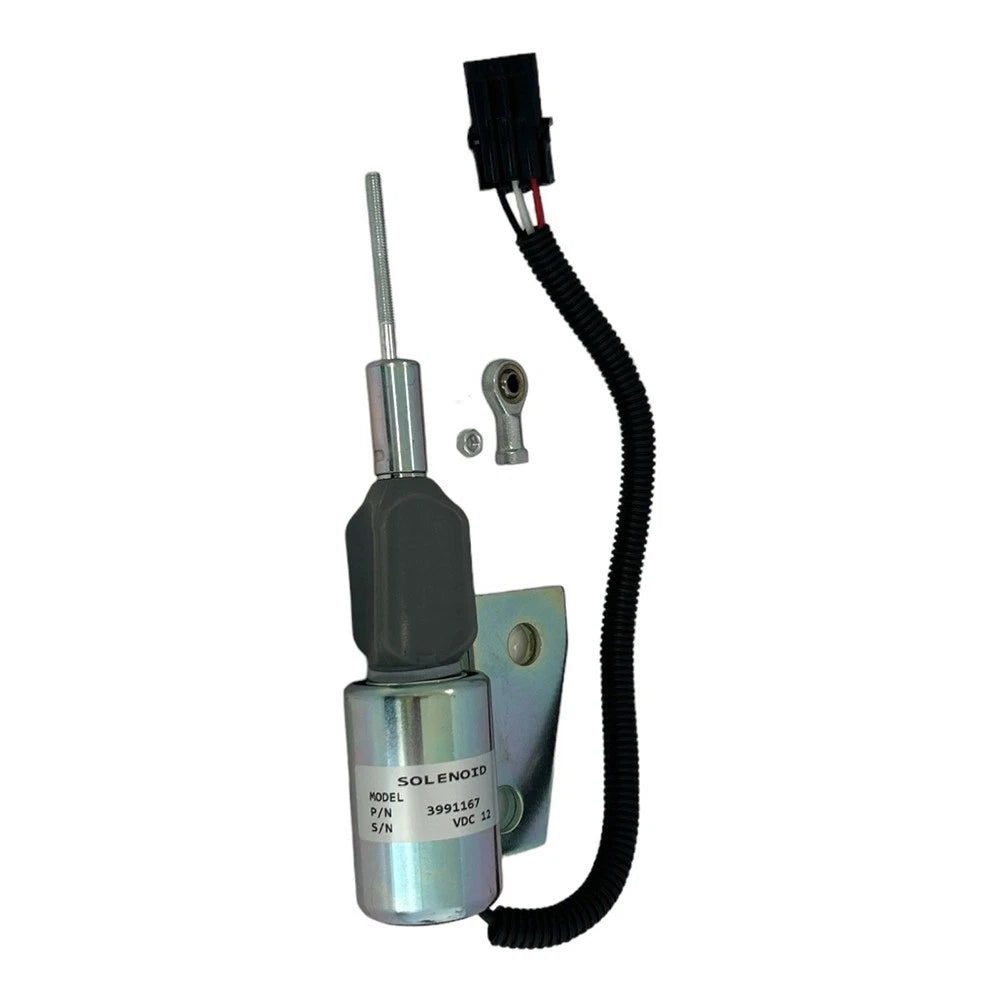 Fuel Shut Off Solenoid SA494112 12V for Cummins 4BT (No Years Specified)