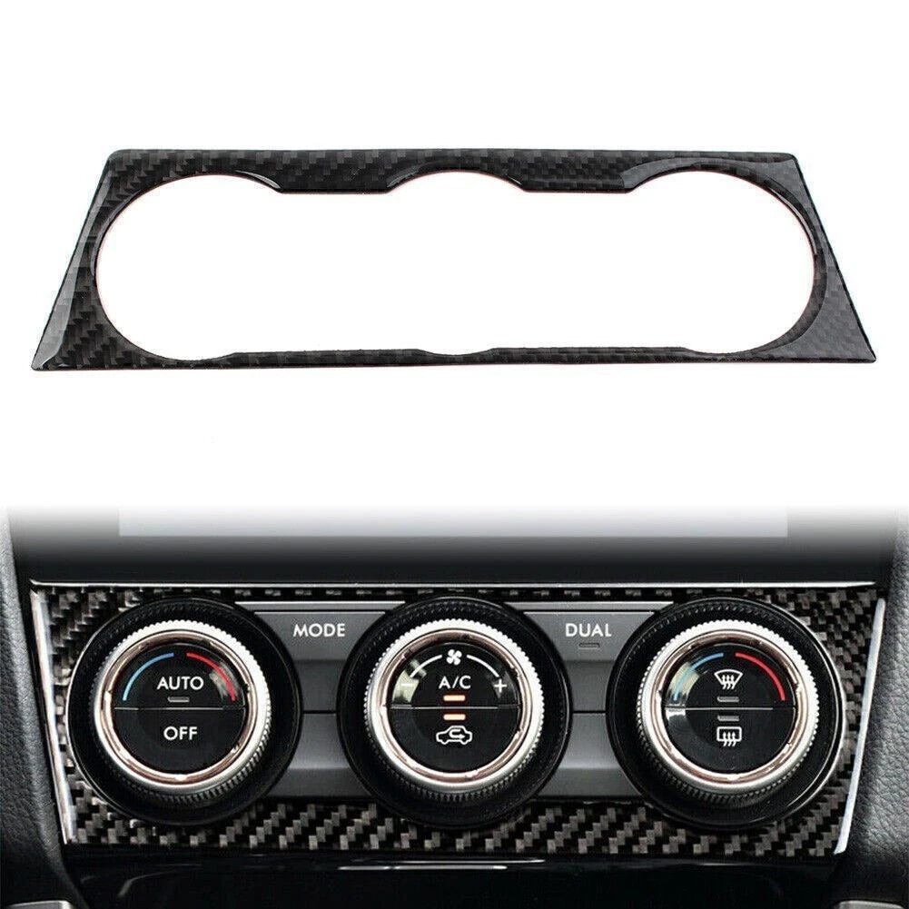 Carbon Fiber AC Switch Panel Trim for Subaru Forester (2013–2018)