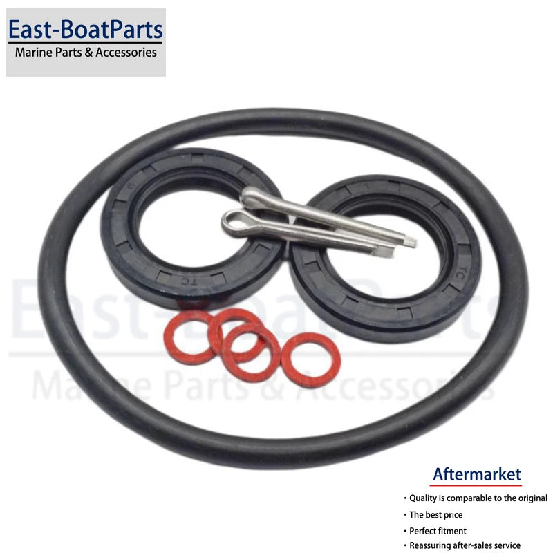 Gearcase Propeller Shaft Seal Kit for Yamaha F70A F80B F100A F100D (40G)