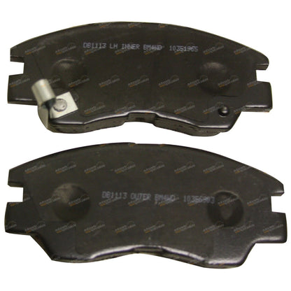 Set of 4 Bendix Front Disc Brake Pads for L300 Express Starwagon (1986–1994)