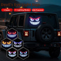 11 Mode Car LED Devil Eye Decorative Light USB Powered for Sedan Truck SUV