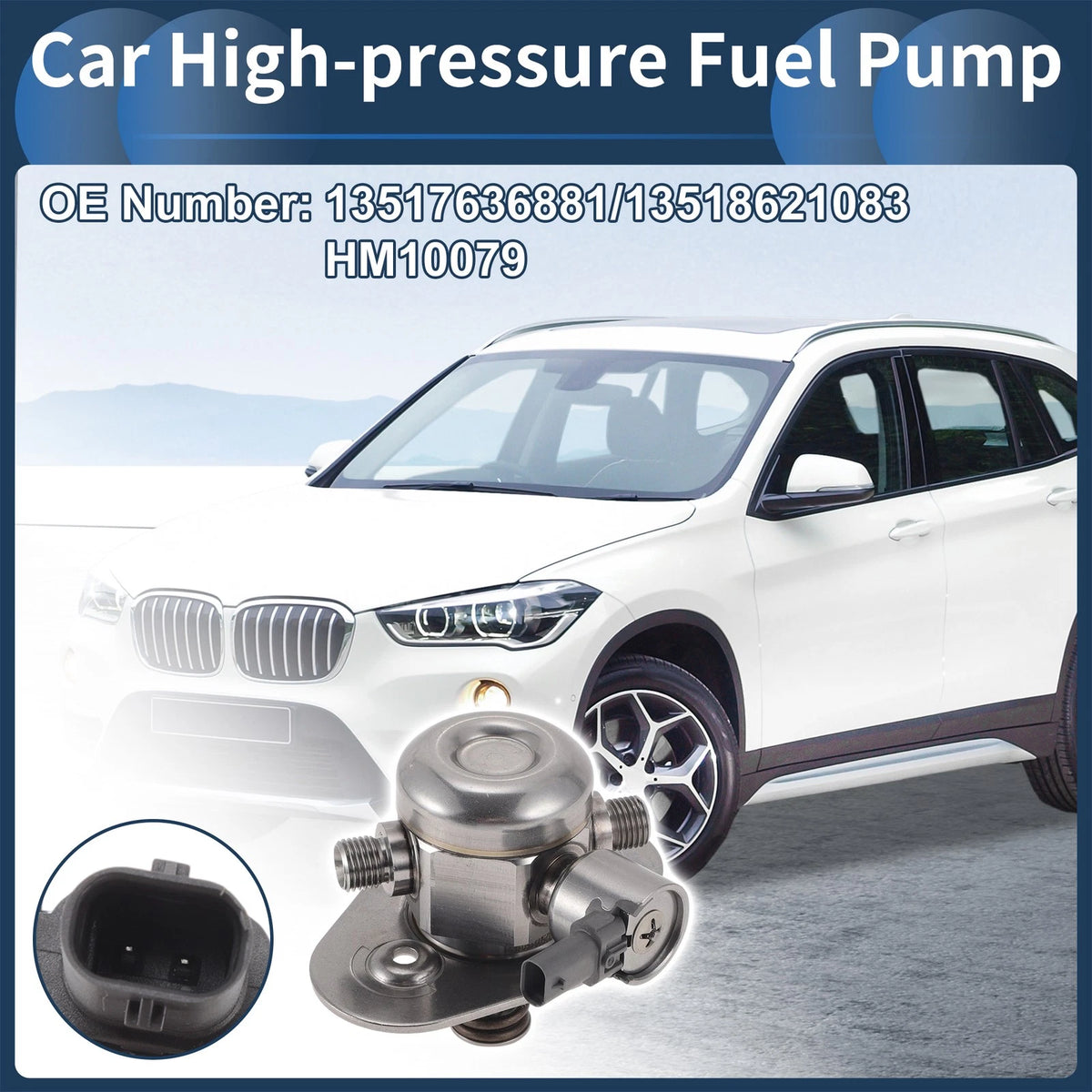 High Pressure Fuel Pump Replacement for BMW X1 X2 i8 Mini Cooper (2011–2021)
