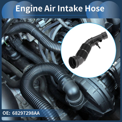 Engine Air Intake Hose for Fiat 500X (2015–2018) No. 68297298AA Rubber