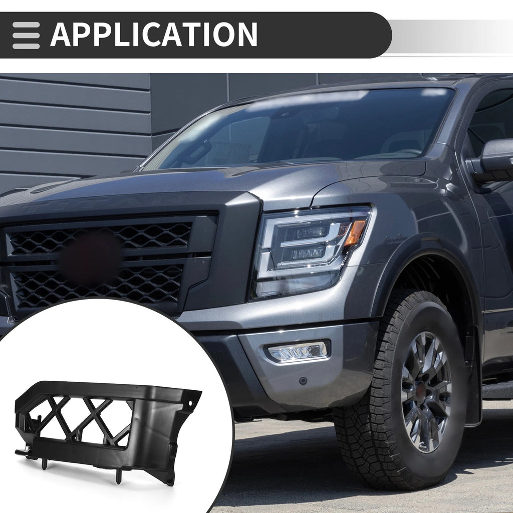 1pc Left Front Bumper Retainer Bracket No. 62223EA500 for Nissan Frontier (2005–2021)