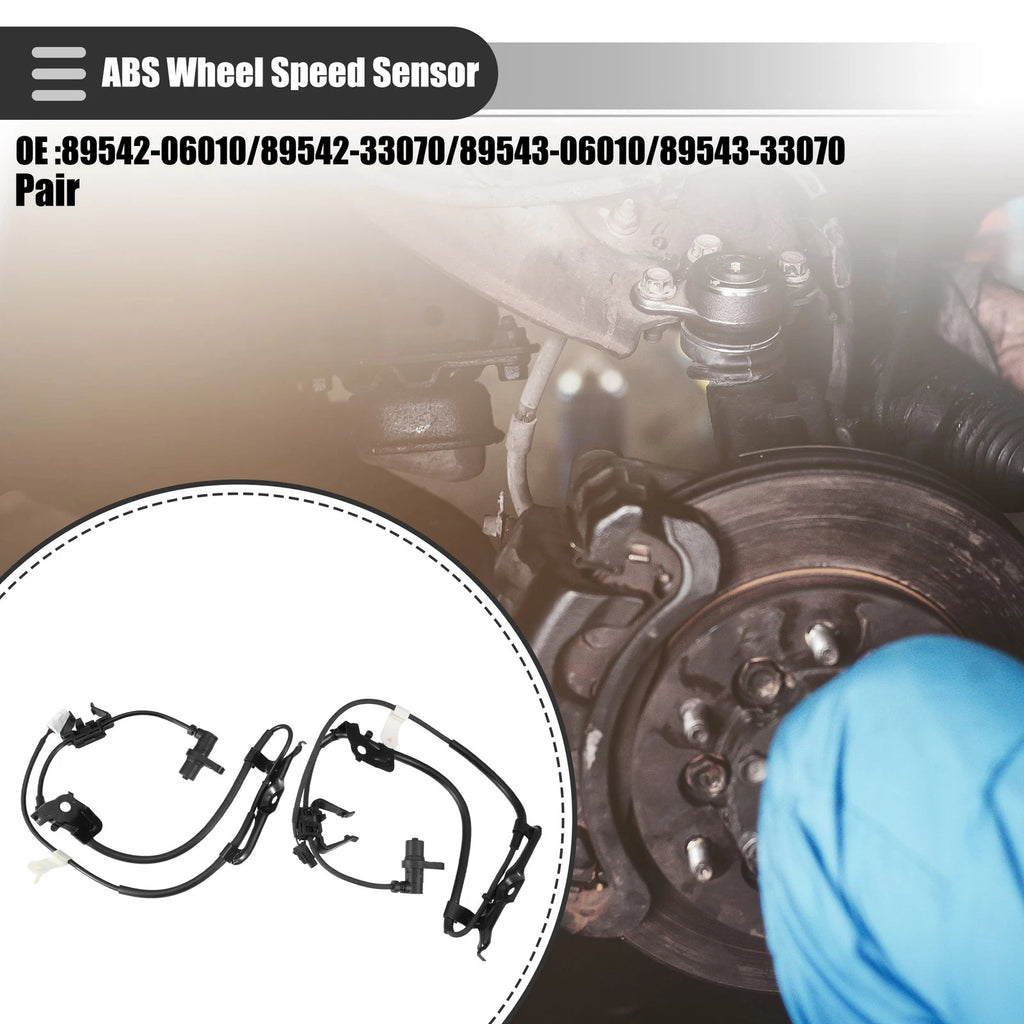 ABS Wheel Speed Sensor Pair Front Left Right for Toyota Camry (2002–2006)
