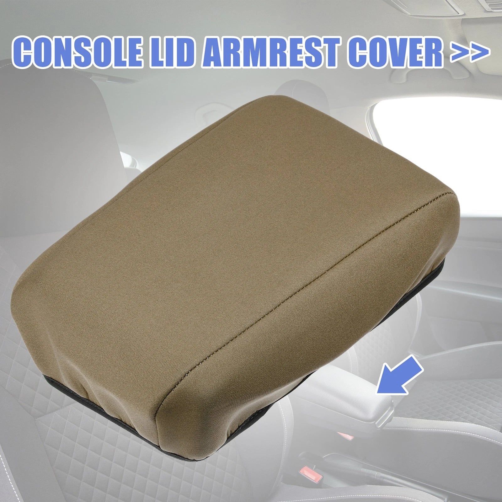 Car Center Console Armrest Cover Replacement for Subaru Forester (2015–2018)