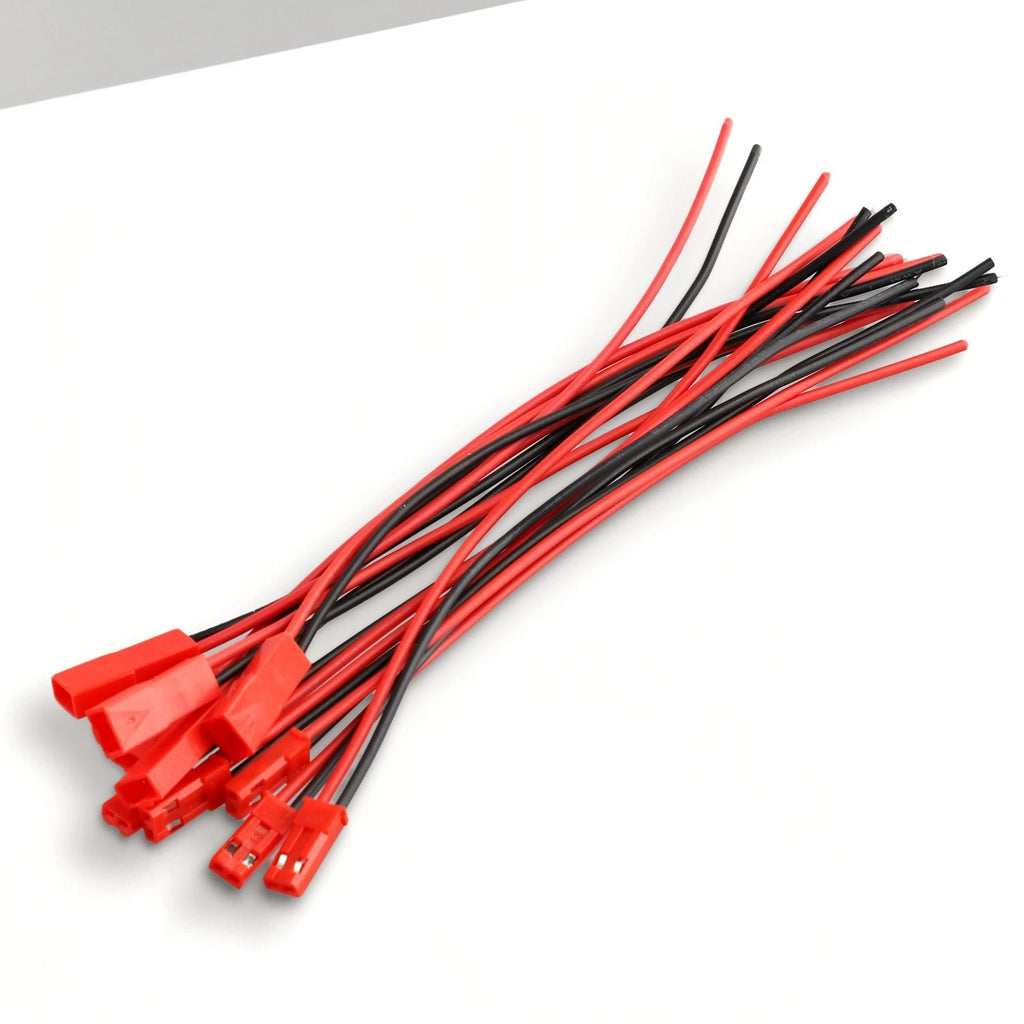 2X 2 Pin Cable Connector for Various Applications (5/10 Pairs)