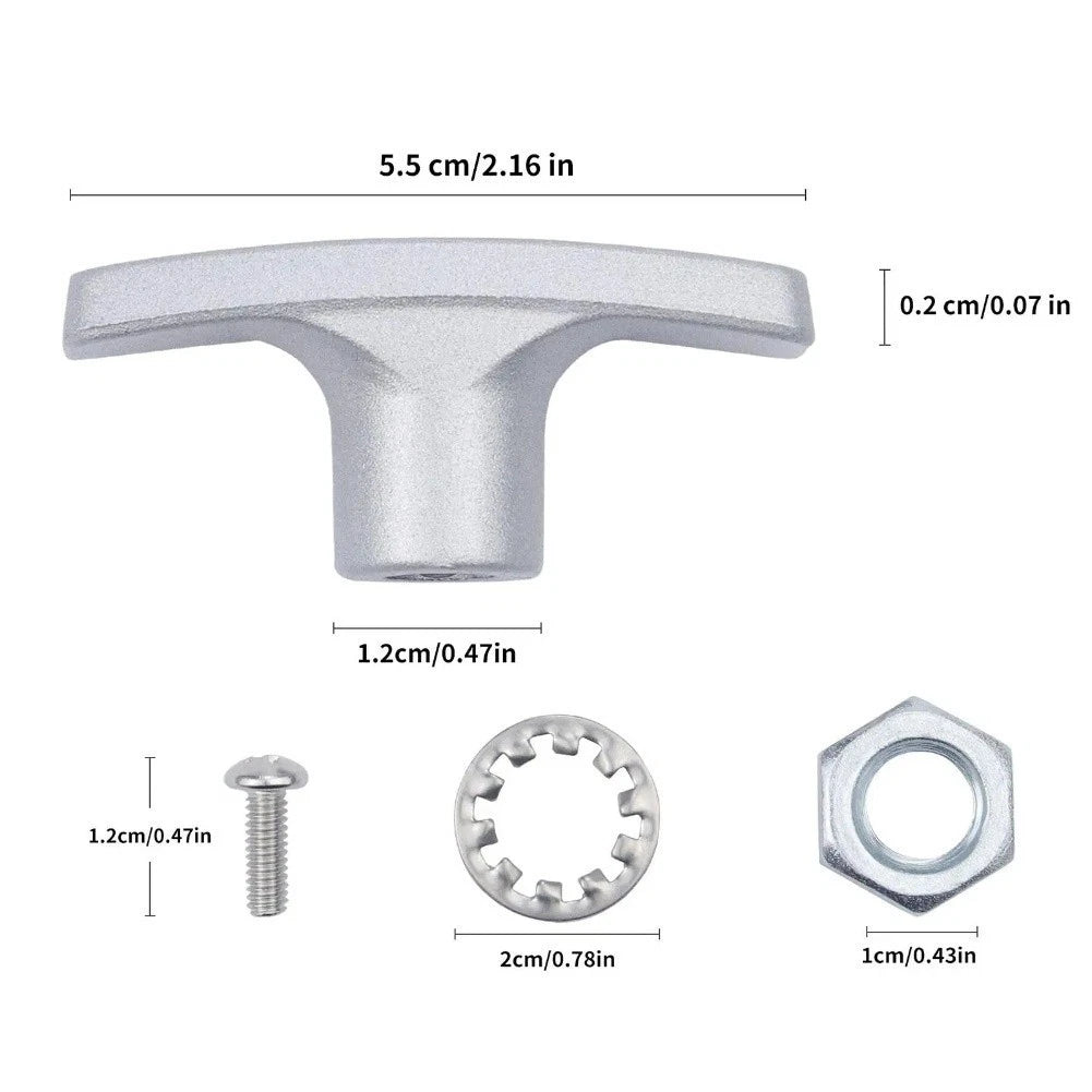 Waste Valve Handle Kit for RV (Full Hardware Included)