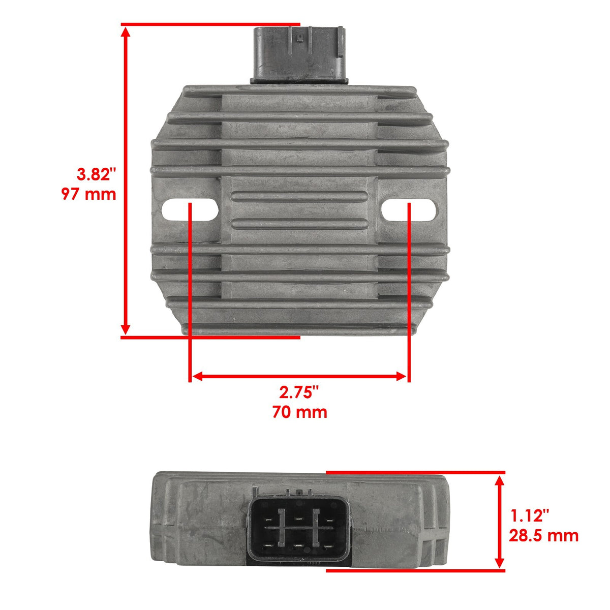 Stator and Rectifier w Gasket for Honda Foreman Rubicon TRX500FA (2001–2014)
