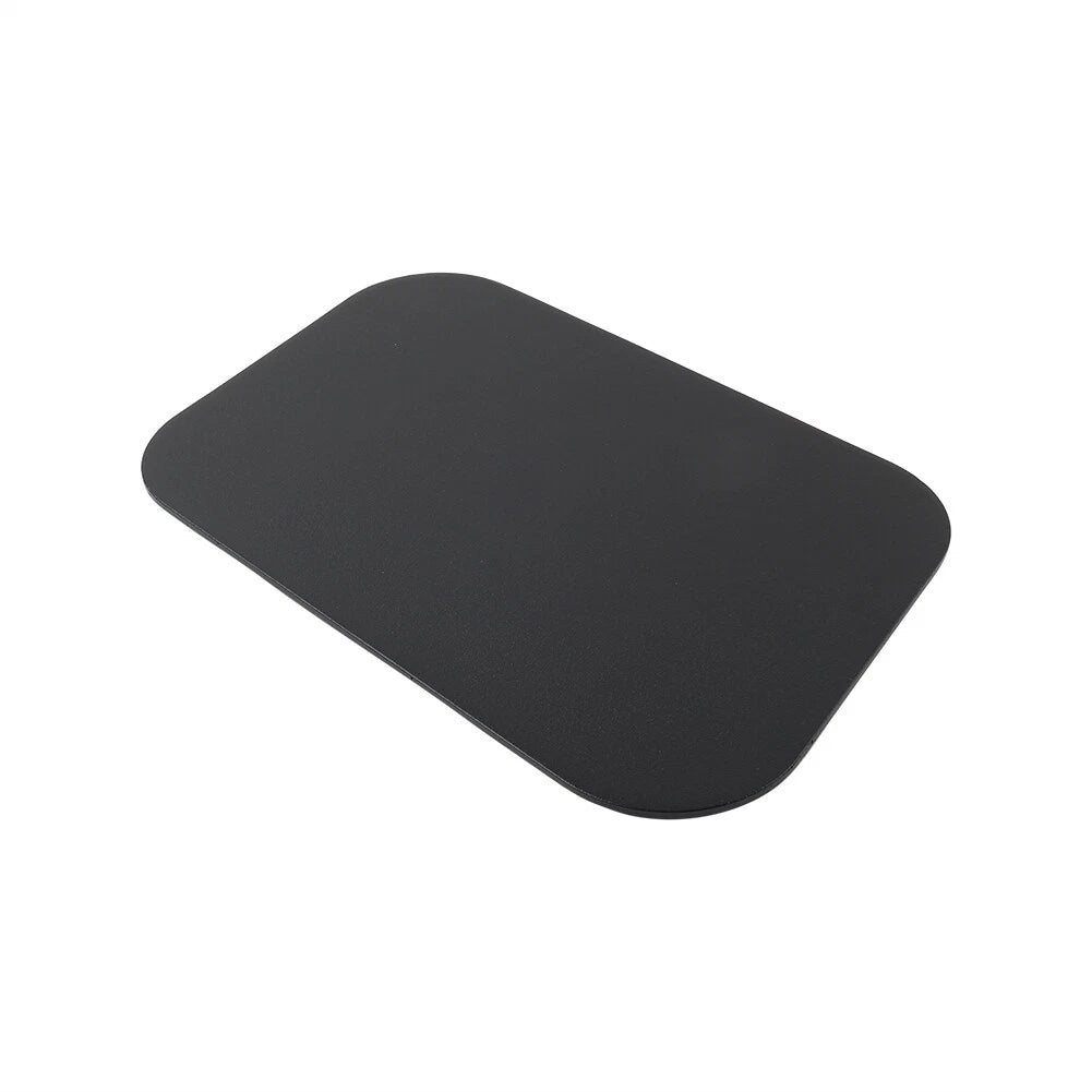 Motorcycle Universal Right Side Number Plate Panel Cover CNC Black
