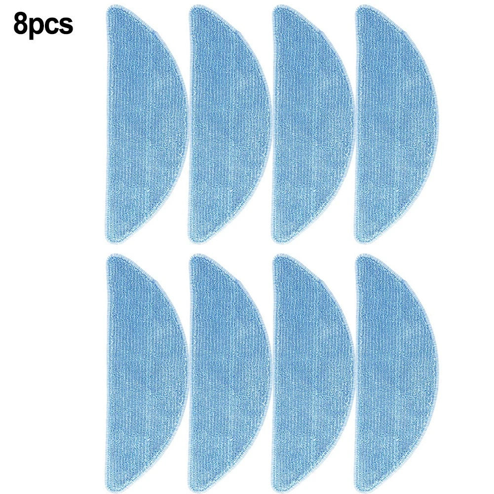 8X Replacement Mop Cloths for Conga Max XTreme Robot Vacuum Cleaner