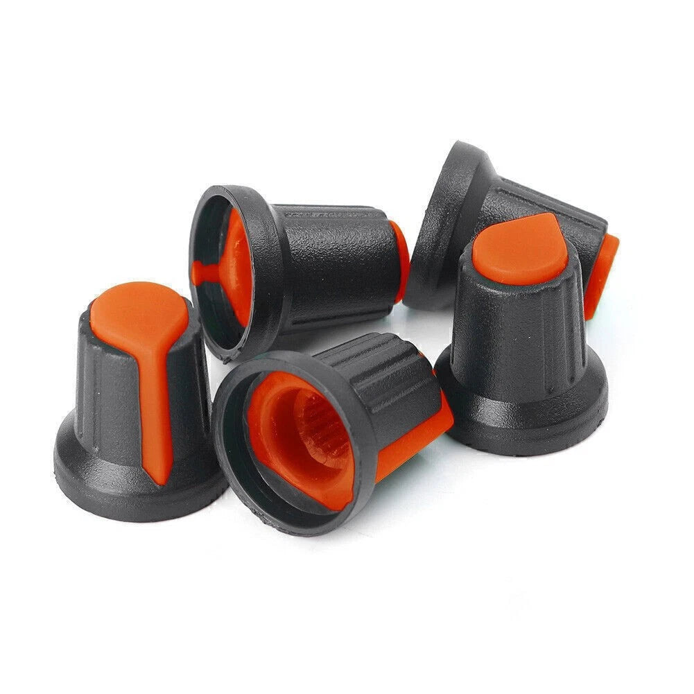 5X Potentiometer Switch Rotary Knob Cap for Volume Control (15176mm)