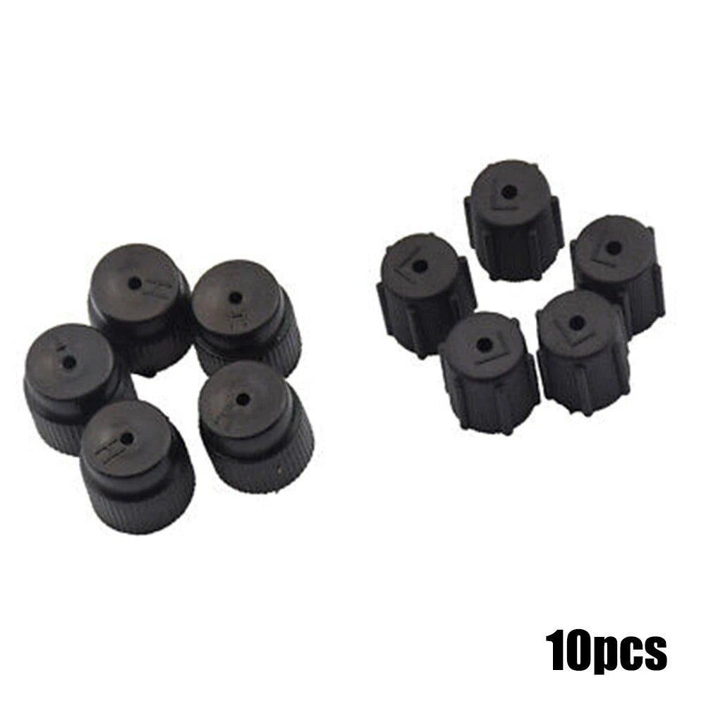 Set of 10 AC Sealing Caps for Car Air Conditioning (Universal)
