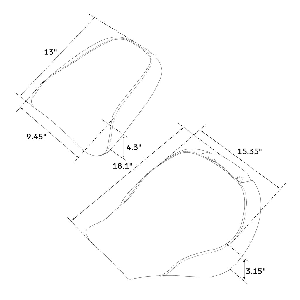 Seats for Harley Fat Boy (2018–2025)