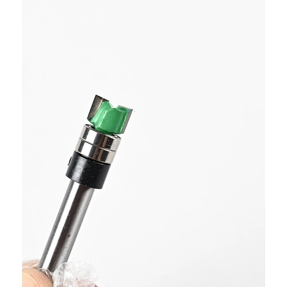 Flush Trim Router Bit 1/4 Shank with Upper and Lower Bearings