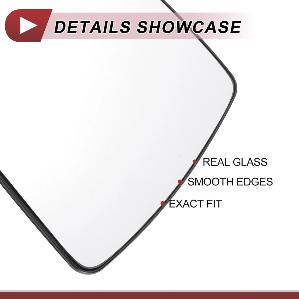 Driver Side Non-Heated Mirror Glass Replacement for Chevrolet Impala (2006–2013)