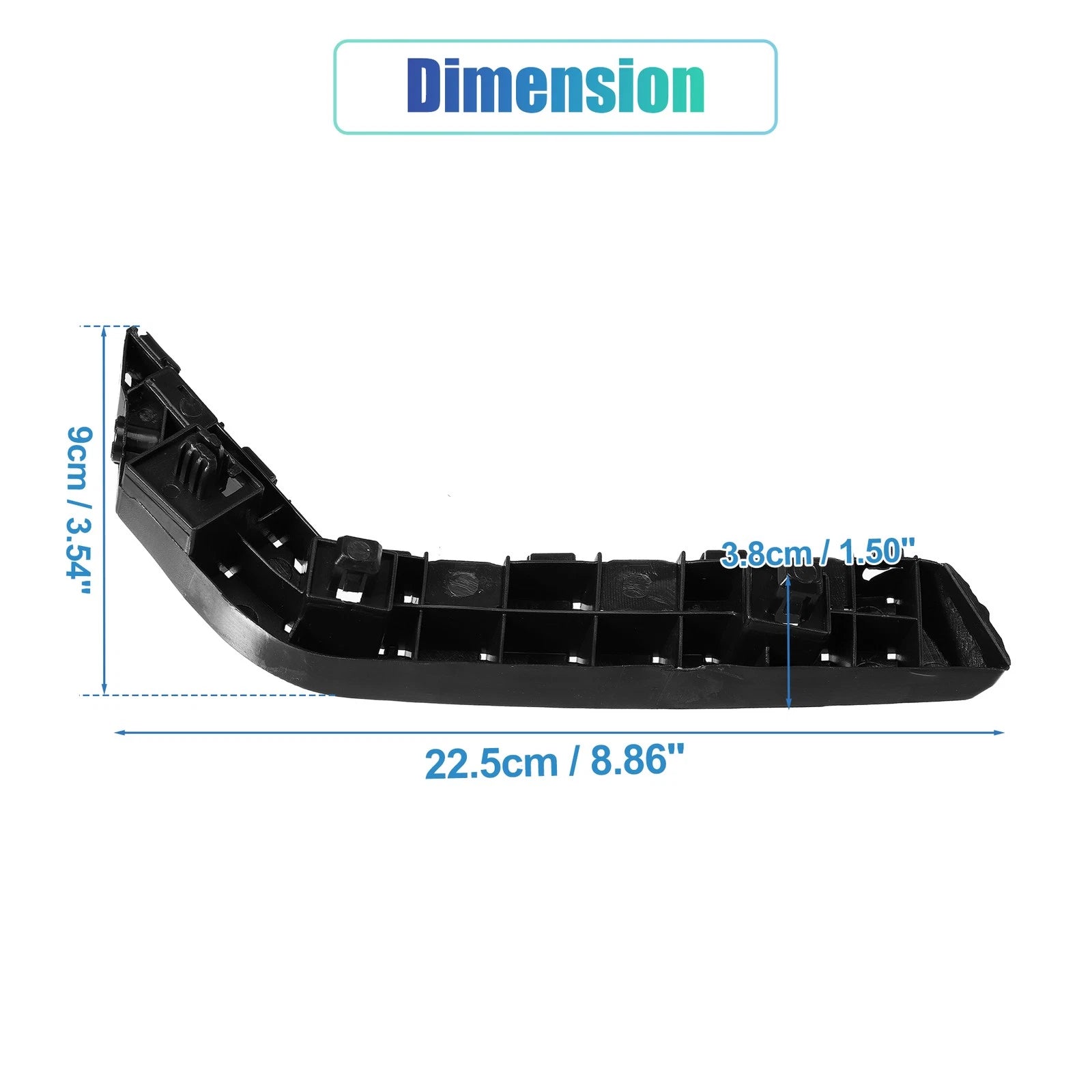 Front Left Bumper Bracket Replacement for Honda Civic (2017–2021)