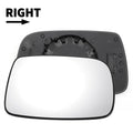 Right Side Mirror Glass White Back Non Heated for Toyota Yaris (1999–2003)