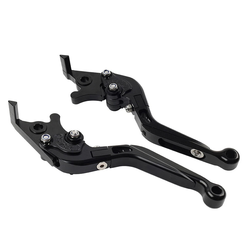 CNC Black Extendable Brake Clutch Levers for BMW R1200GS R1250GS (2013–2020)