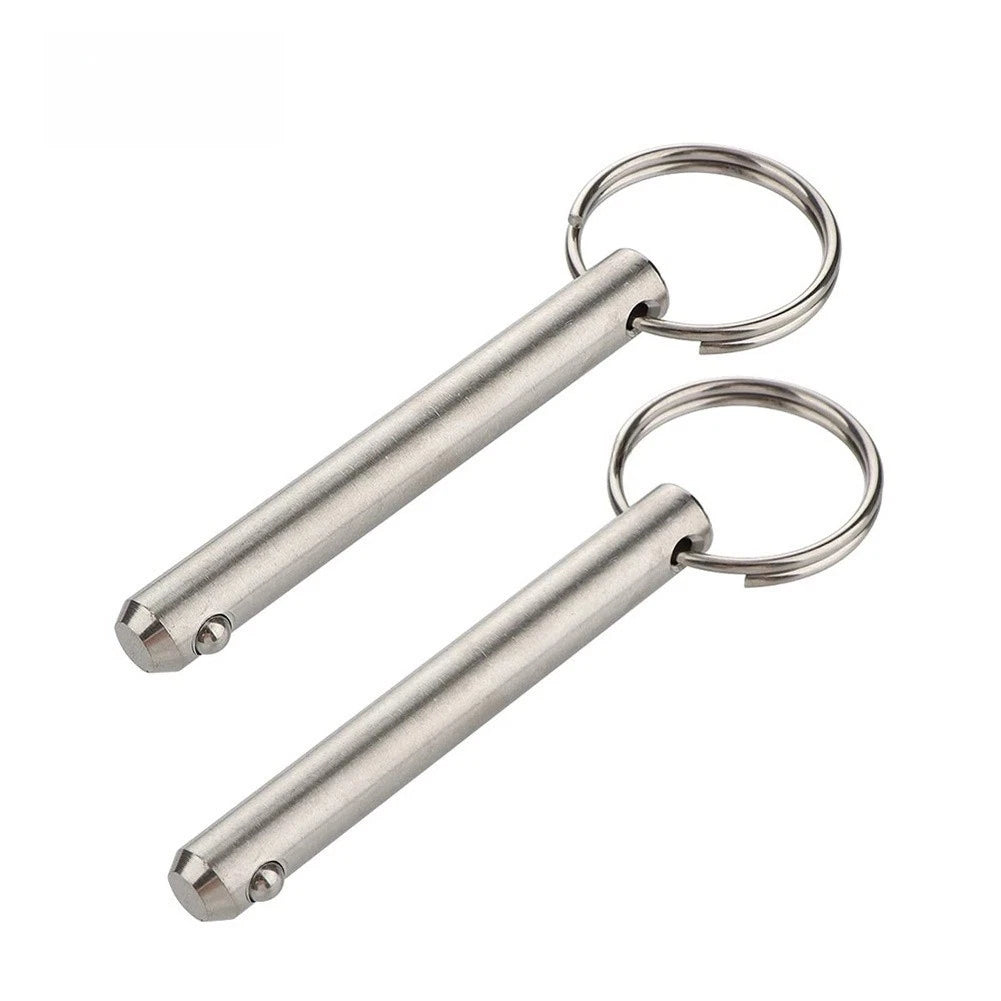 316 Stainless Steel Spring Ball Pin Quick Release Safety Pin for Heavy Duty Use