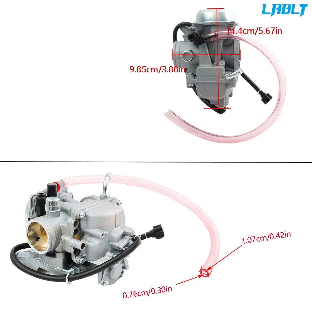 Carburetor with Fuel Valve for Arctic Cat 500 2X4 4X4 (2000–2003) 0470-449