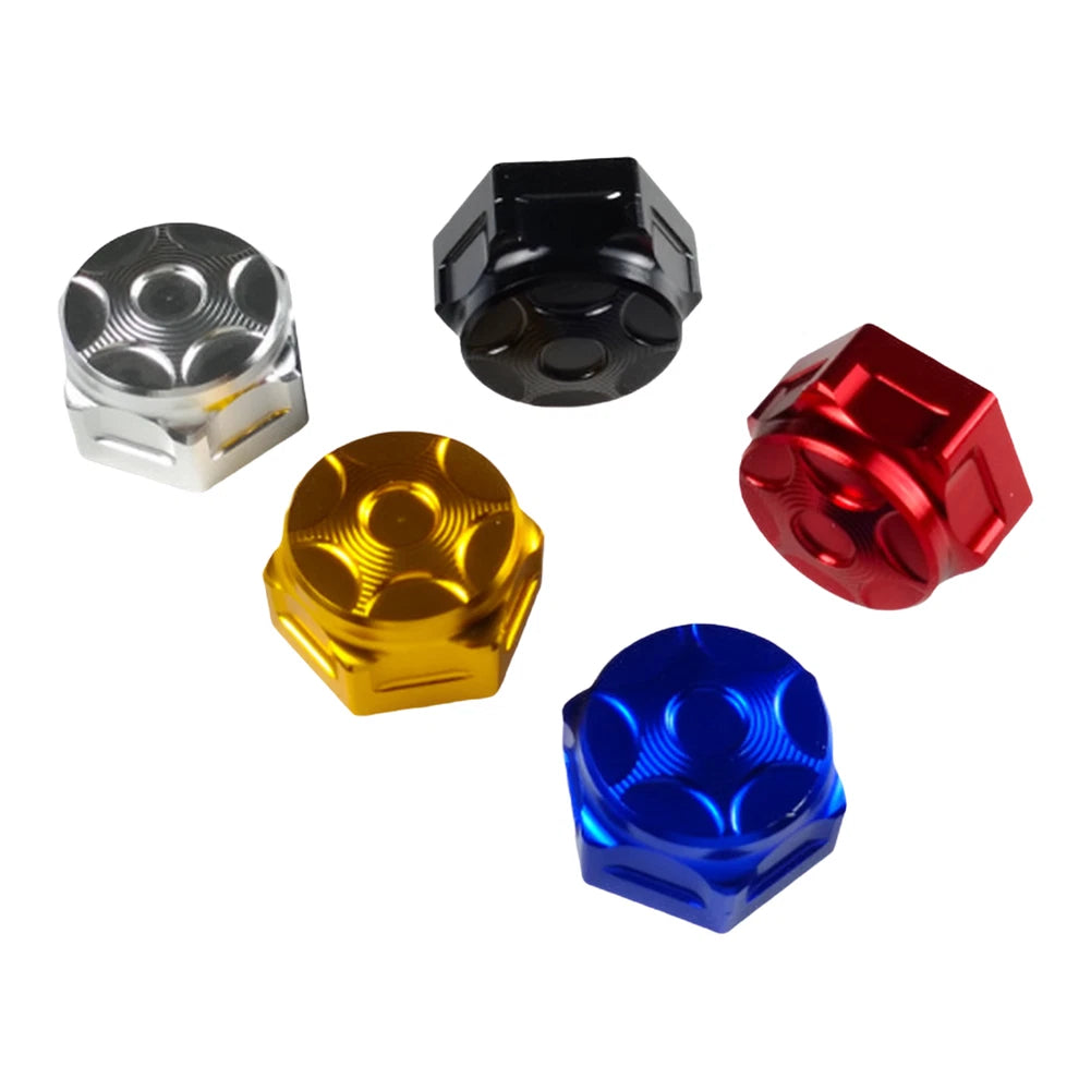CNC Aluminum Alloy Upper Plate Screw Decorative Cover for Motorcycle Use