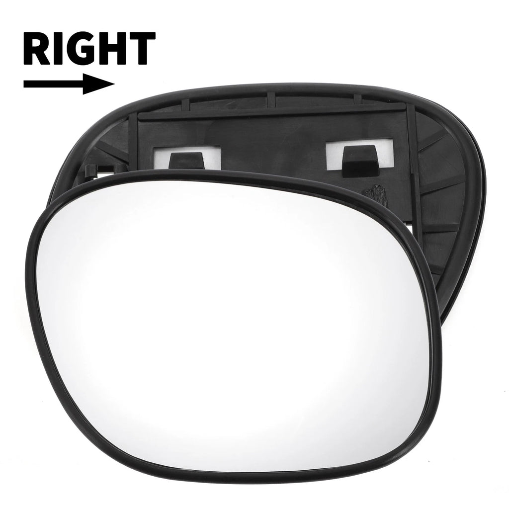 Right Side Mirror Glass Replacement Non Heated for Toyota RAV4 (1994–2000)