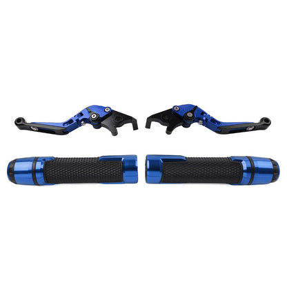 Blue Extendable Brake Clutch Levers for Honda CBR150R CBR250R (2010–2017)