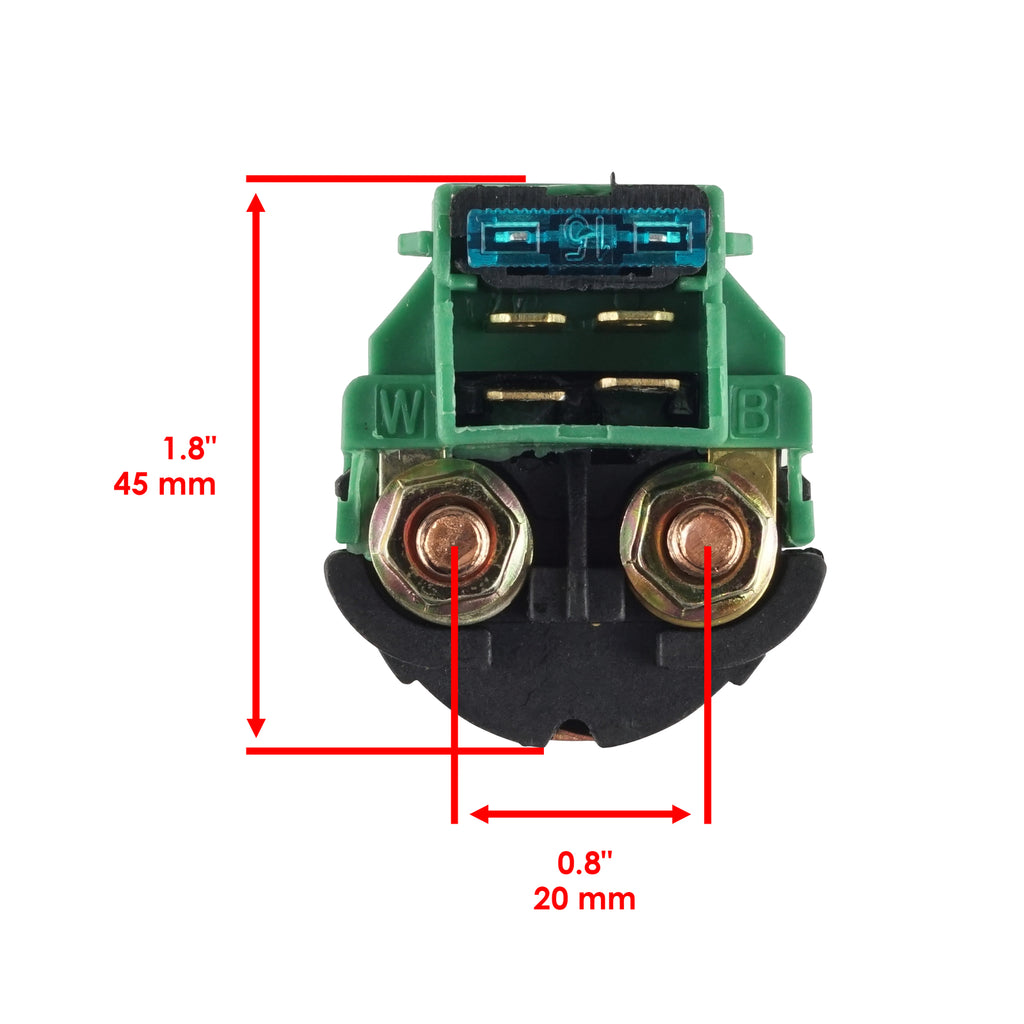 Starter Relay Solenoid Replacement for Suzuki GS500 GS500E GS500F (2000–2012)