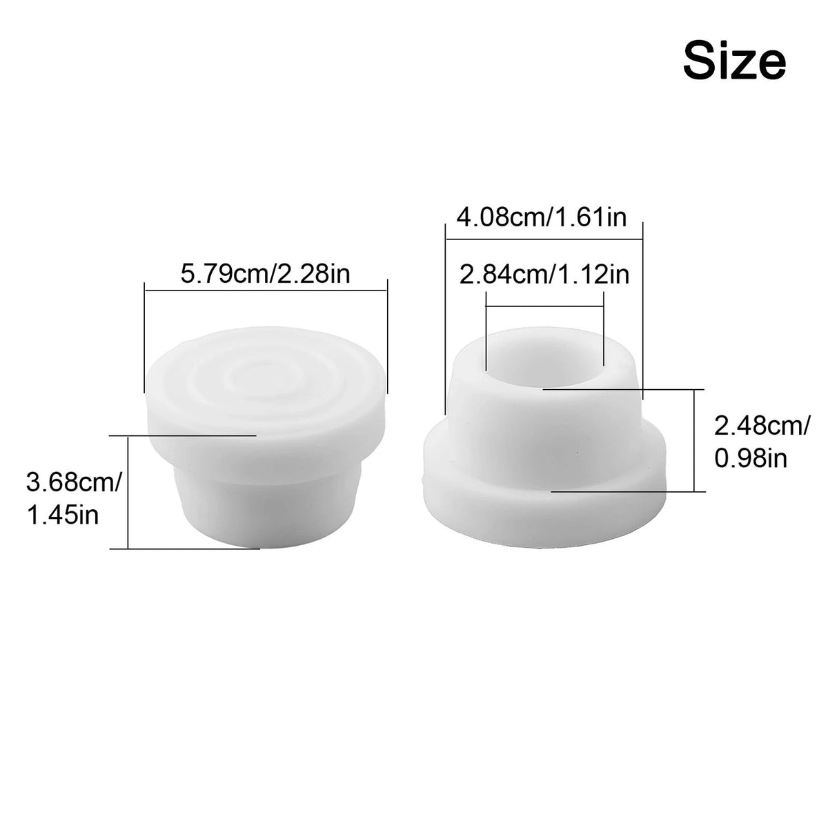 Set of 4 Pool Ladder Bumpers for Pool Maintenance