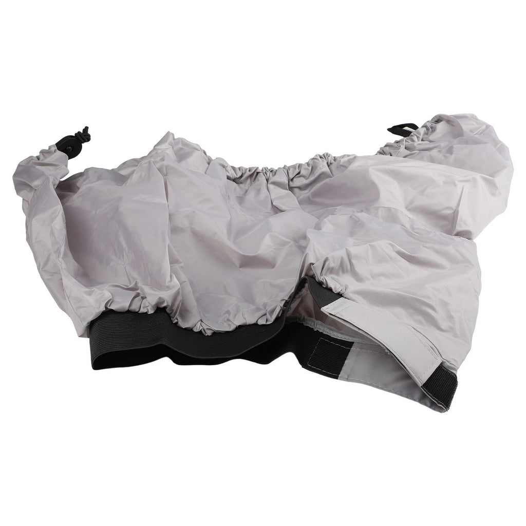Canoe Boat Cover with Stretchable Elastic Straps, 420D Nylon