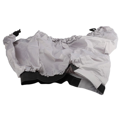 Canoe Boat Cover with Stretchable Elastic Straps, 420D Nylon