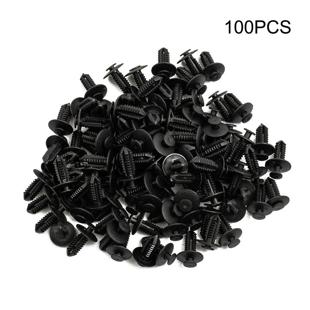 Set of 10 Trim Fastener Clips for (8mm Dia Hole)