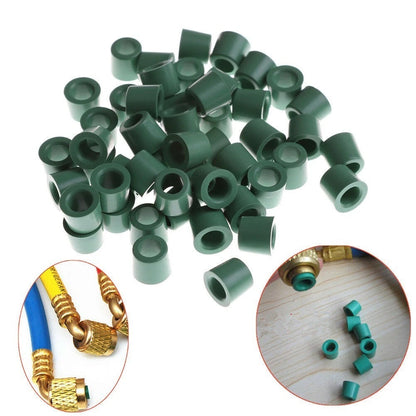 50pcs A/C 1/4 Charging Hose Manifold O-ring Replacement for