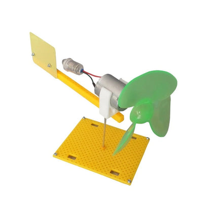 Wind Power Demo Kit for Small Turbine (E10 White Light, 360 Rotation)