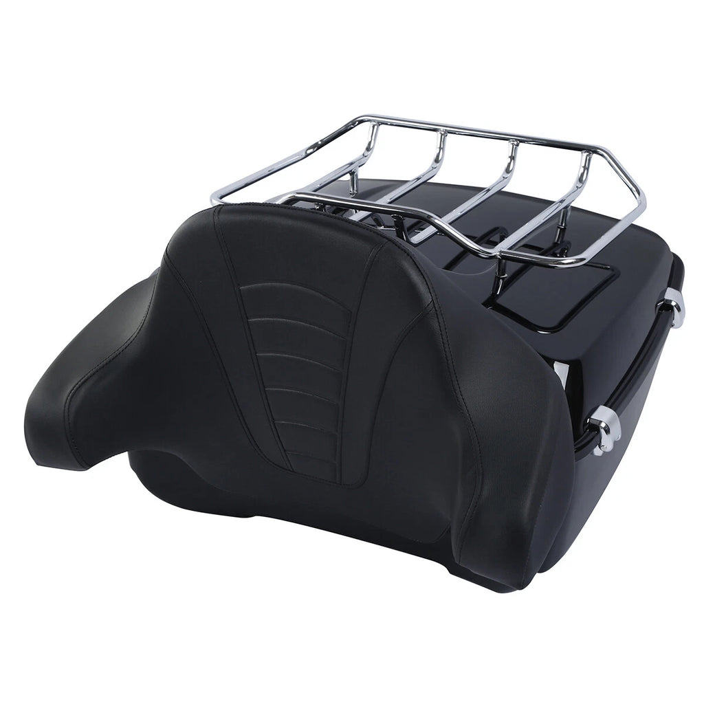 Trunk Pad Mount Rack Base Plate for Harley Road Glide (2014–2023)