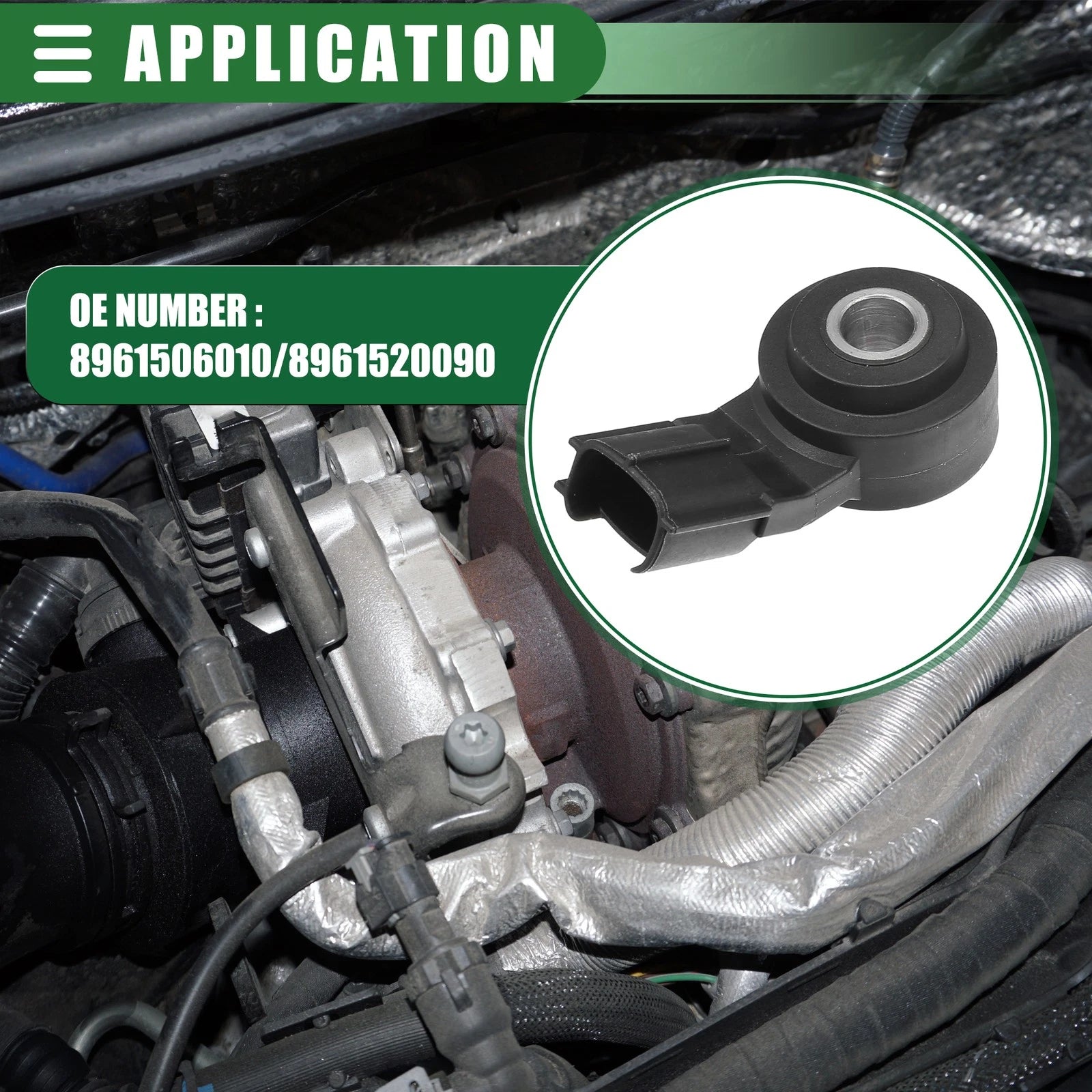 Knock Sensor Detonation Sensor Replacement for Toyota 4Runner (2003–2009)