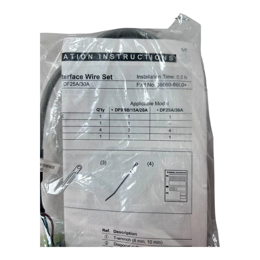 Interface Wire Kit Assembly for Suzuki DF9.9B/15A/20A/25A/30A (OEM)